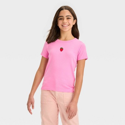 Girls' Cropped Seamless Brami Tank Top - Art Class™ Pale Pink Xxl : Target