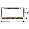 Emporia State University Mascot Full Size Standard License Plate Metal Frame - image 4 of 4