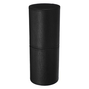 Unique Bargains PU Leather Dustproof Pencil Toothbrush Cosmetic Brush Holder - 1 of 4