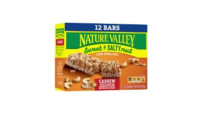 Nature Valley Sweet And Salty Cashew Value Pack - 12ct : Target