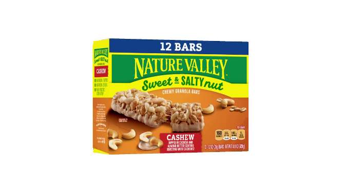 Nature Valley Sweet and Salty Cashew Value pack - 12ct, 2 of 12, play video