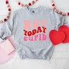 Simply Sage Market Women's Graphic Sweatshirt Not Today Cupid Retro - 3 of 4