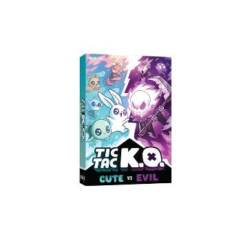 Tic Tac KO Cute vs Evil Card Game