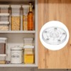 Unique Bargains 360 Degree Rotating Anti-slip High-strength Plastic Smooth Rotation Clear Lazy Susan 2 Pcs - 4 of 4