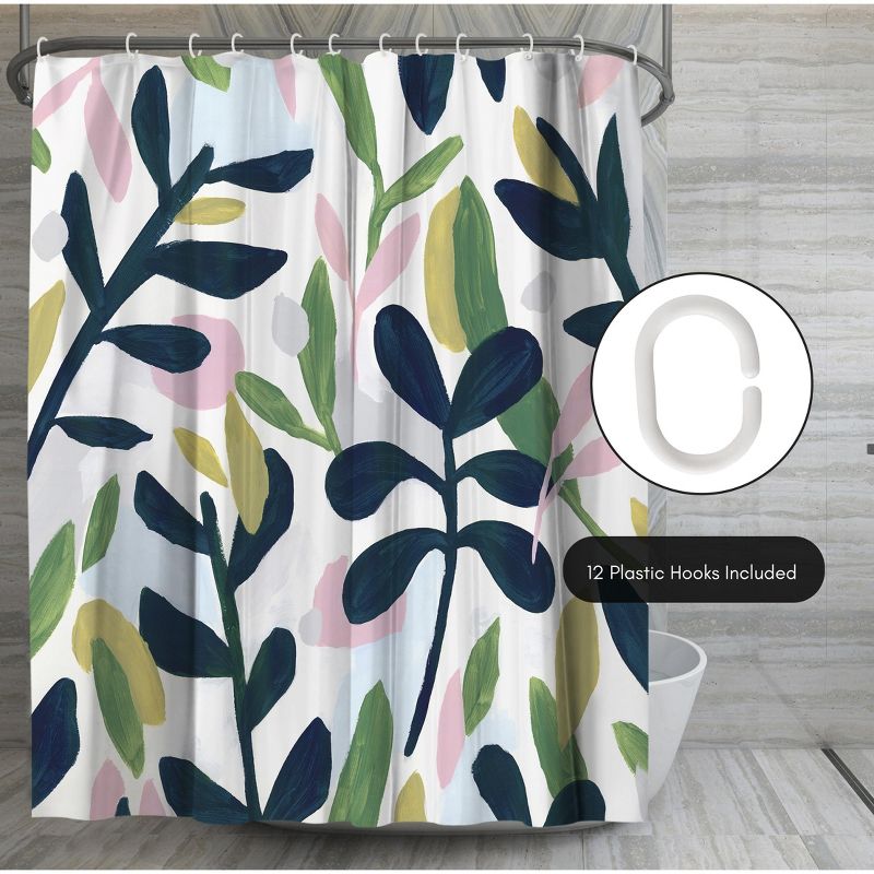 Americanflat 71" x 74" Shower Curtain Style 2 by PI Creative Art - Available in Variety of Styles, 6 of 8