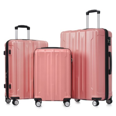 3-Pieces(20inch 24inch 28inch) Hardside Luggage Sets Expandable Luggages Spinner Suitcase With TSA Lock Lightweight Carry On Luggage