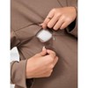Coolmee Nursing Sweatshirt Invisible Comfort Friendly Zipper Long Sleeve Pullover Tops Maternity Shirts - 3 of 4