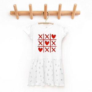 The Juniper Shop Tic Tac Heart Toddler Graphic Dress - 1 of 3