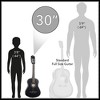 Ashthorpe Beginner Acoustic Guitar, Basic Starter Kit with Gig Bag and Accessories - 4 of 4