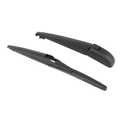Unique Bargains Car Rear Windshield Wiper Blade Arm Set for Lexus NX200T 2014-2017 12.2 Inch