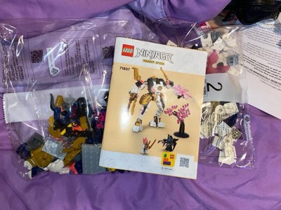 LEGO NINJAGO Sora's Elemental Tech Mech Action Figure 71807 : Target