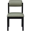 Meridian Furniture,Roundhill Vegan Leather Upholstered Dining Chair, Set of 2 - 4 of 4