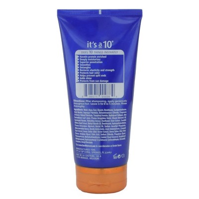 It's a 10 Miracle Plus Keratin Deep Conditioner - 5 fl oz