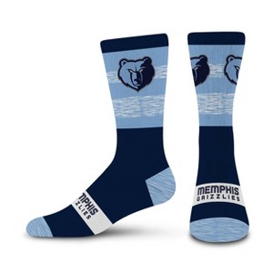 NBA Memphis Grizzlies Mixer Crew Socks - Large - 1 of 3