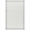 Hauteloom Nimue Cream & Charcoal Bordered Wool Rug - 2 of 4