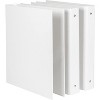 Bigso Ringo Fiberboard 3-Ring Binder Organizer for Projects or Papers - 1 Inch Binder for School & Work - 3 Pack - 3 of 4