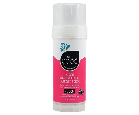 All Good Kids Sunscreen Butter Stick Water Resistant - SPF 50+ - 2oz