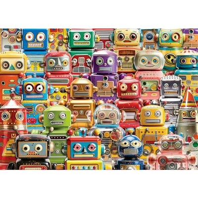 Ravensburger Retro Robots 500 Pc Puzzle 12001331
