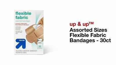 Band-aid Flexible Fabric Brand Comfortable Protection Bandages - 30ct :  Target