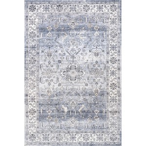 Nuloom Britt Persian Spill Proof Treated Pet Friendly Premium Machine Washable Area Rug - 1 of 4
