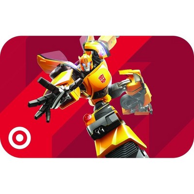 Autobot Transformer Target GiftCard