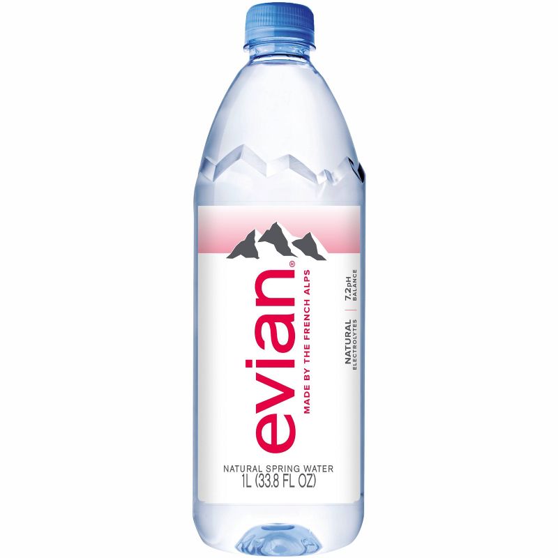 Evian Natural Spring Water - 6pk/33.8 fl oz Bottles, 4 of 8