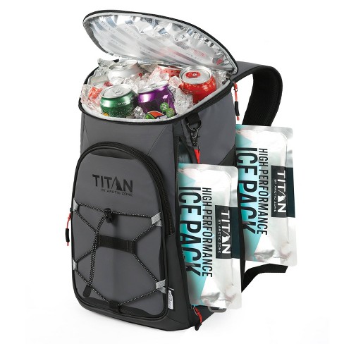 Arctic Zone Titan 16qt Eco Backpack Cooler With Ice Walls - Sharkskin Gray  : Target