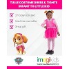 Nickelodeon Paw Patrol Skye Everest Girls Cosplay Tulle Costume Dress and Tights Infant to Little Kid - 3 of 4