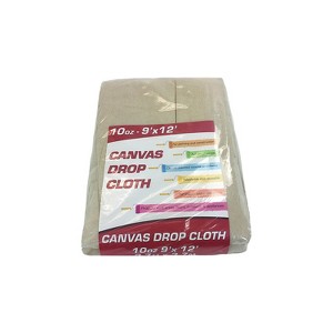 Monarch Brands Drop Cloths Canvas Floor Protectant 10 oz 9' x 12' (DROP-9x12-10) DROP-9X12-10 - 1 of 1