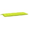 vidaXL Garden Bench Cushion Bright Green 47.2"x19.7"x2.8" Oxford Fabric - 2 of 4