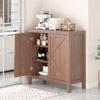 Farmhouse Sideboard Cabinet with Adjustable Shelves, Coffee Bar Console Table, Storage Cabinet for Kitchen & Dining Room (35.5"H x 30"L x 14"W) - 2 of 4