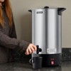 VEVOR Commercial Coffee Urn, 100 Cup 15 L Hot Beverage Dispenser with Dripless Faucet, Quick-Brewing Stainless Steel Commercial Coffee Maker, Silver - 2 of 4