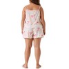 Agnes Orinda Women's Plus Size Cute Pattern with Pockets Short Pajamas Sets - 4 of 4