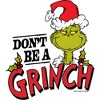 Women's Dr. Seuss Christmas Don't Be a Grinch T-Shirt - 2 of 3