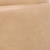 tan vegan leather/matte black powder coated