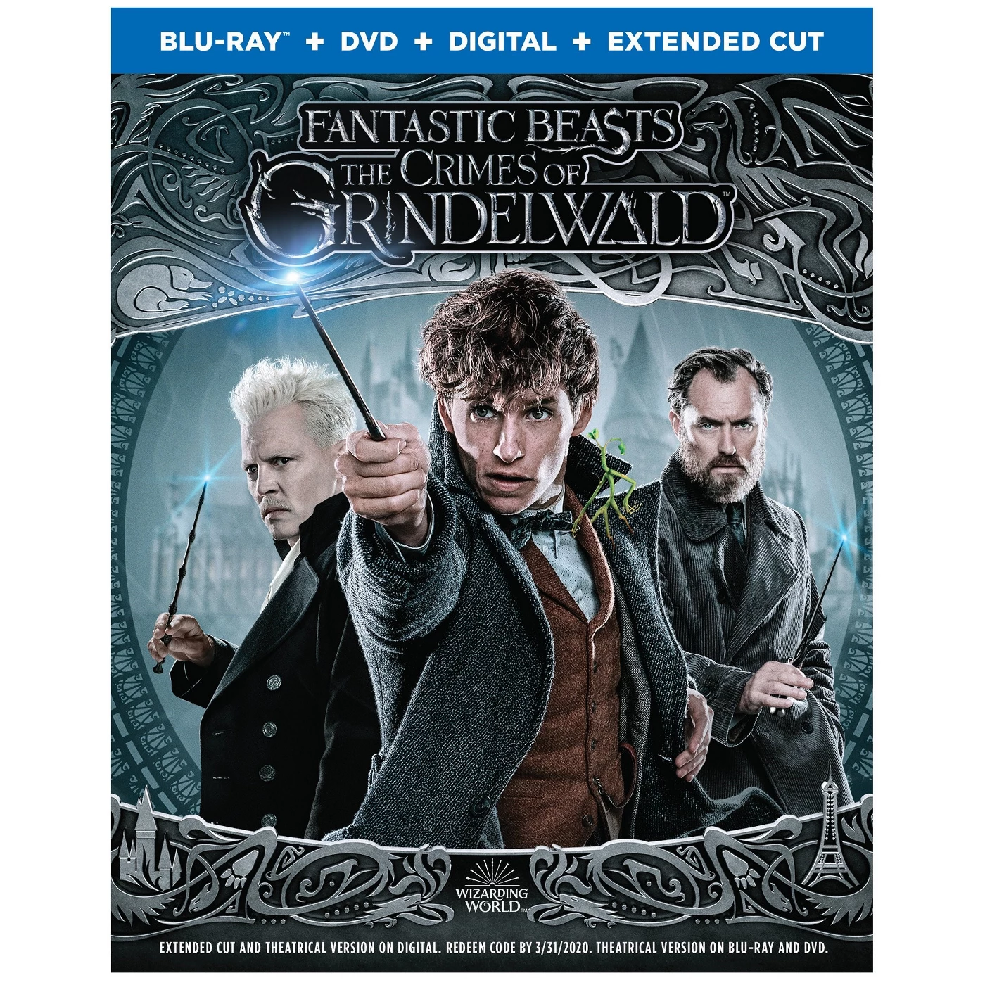 Fantastic Beasts: The Crimes of Grindelwald (Blu-Ray + DVD +Digital) - image 1 of 1