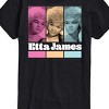 Men's - Etta James - Portrait Grid Short Sleeve Graphic T-Shirt - 2 of 4