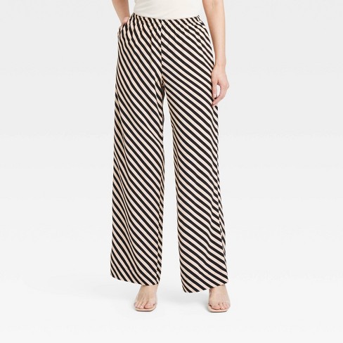 Striped pants target on sale