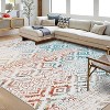 Bohemian Vintage Rug, Hallway Runner, Machine Washable Indoor Rug, Non-Slip Low-Pile Rug, Kitchen, Entryway, Laundry Room - 2 of 4