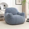 LIVAREEmlen Bean Bag Sofa with Tufted Soft Stuffed Filling, Fluffy and Lazy Sofa with Memory Foam for Dorm, Apartment, Living Room - 2 of 4