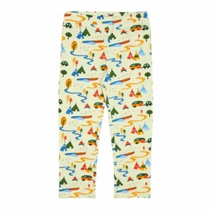 Ola! Otter Girl Leggings - Happy Camping - 1 of 4