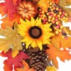 32in Sunflower Artificial Swag - Haute Décor - 2 of 3