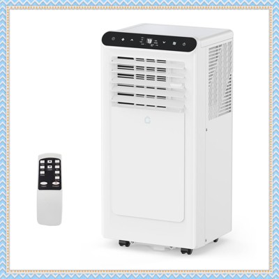 8000 BTU Portable Air Conditioner, 3-in-1 AC Unit for Room with Fan & Dehumidifier, Quiet Air Conditioner with Remote Control, Up to 250 Sq.Ft