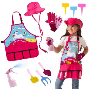 Born Toys by Bintiva Unicorn garden dress up toy set - 1 of 4