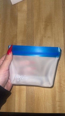 re)zip Reusable Leak-proof Food Storage Bag Kit - Snack & Lunch - Clear -  5ct : Target