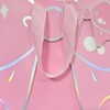 Bows And Sparkles Small Die Cut Bow Gift Bag with Tag Pink - 3 of 3