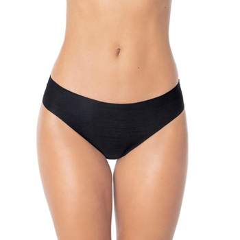 Leonisa No-ride-up Seamless Bikini Panty - White M : Target