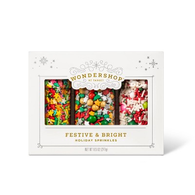 Holiday Festive and Bright Sprinkle Mix Three Pack - 3ct/8.5oz - Wondershop™