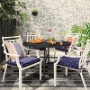 18"x20" Printed Woven Outdoor Chair Seat Cushions - Threshold™ - 2 of 4