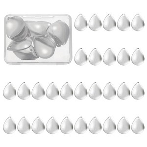 Unique Bargains Metal Curved Fishing Spinner Baits with Plastic Storage Box 40 Pcs - 1 of 4